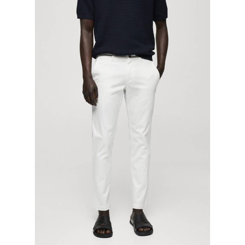 Hose Herren Weiss 42 von Mango Man