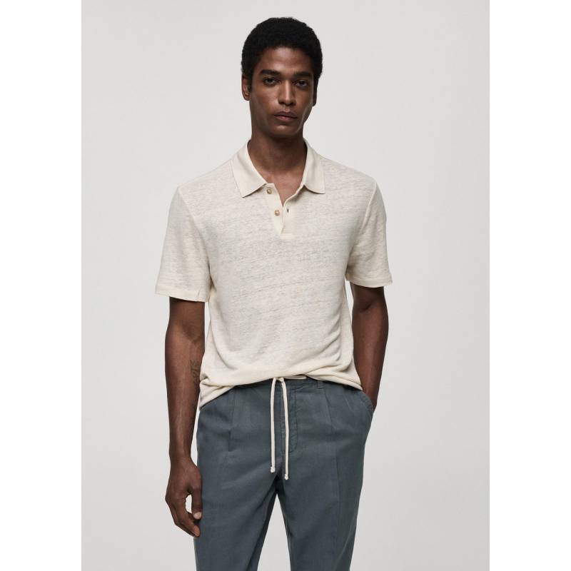 Mango Man - Poloshirt, kurzarm, für Herren, Nude, Größe S von Mango Man