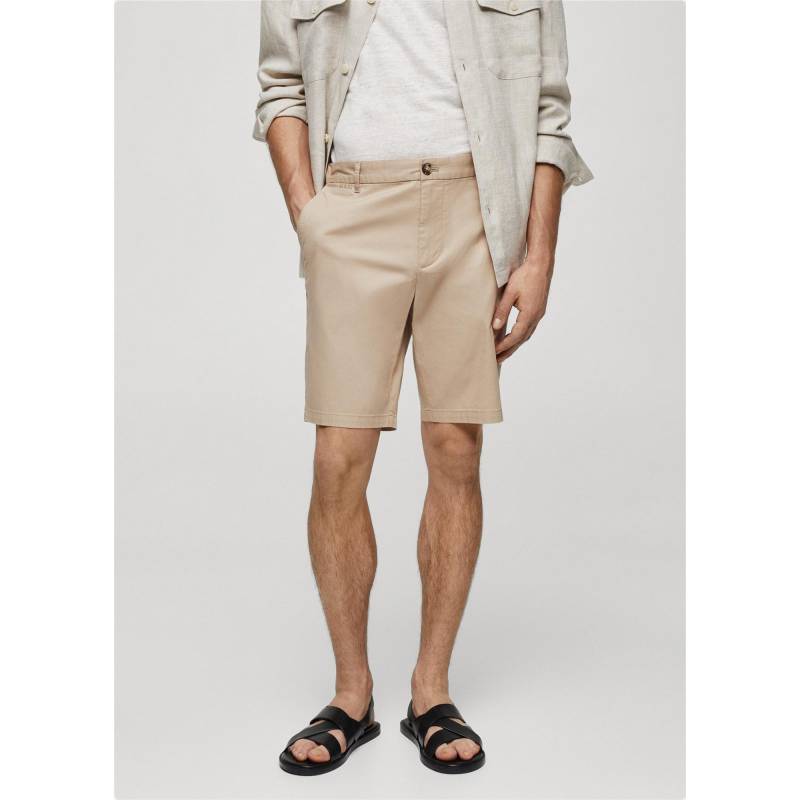 Shorts Herren Beige  38 von Mango Man