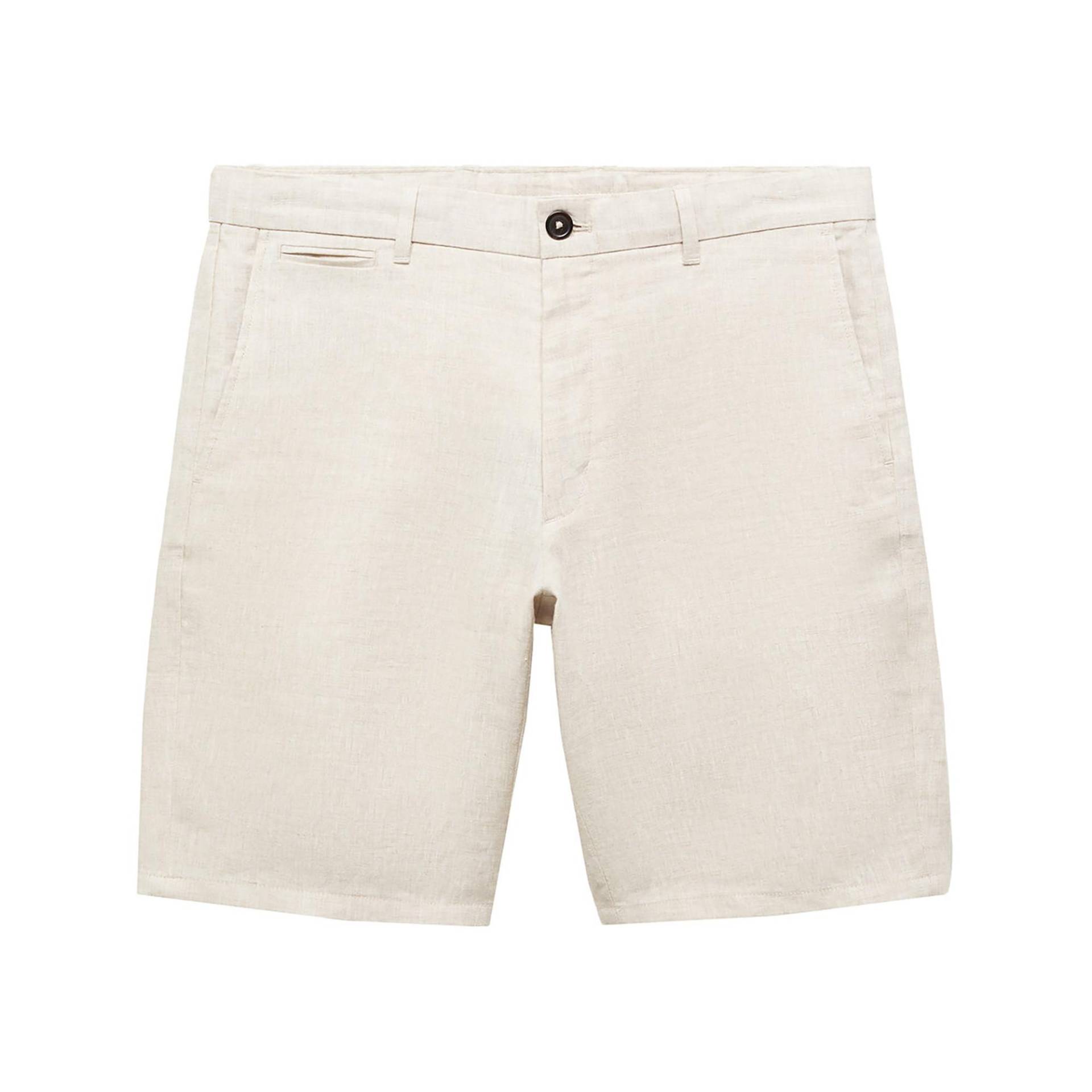 Shorts Herren Ecru 38 von Mango Man