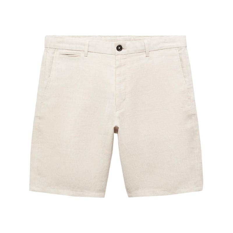 Shorts Herren Ecru 40 von Mango Man