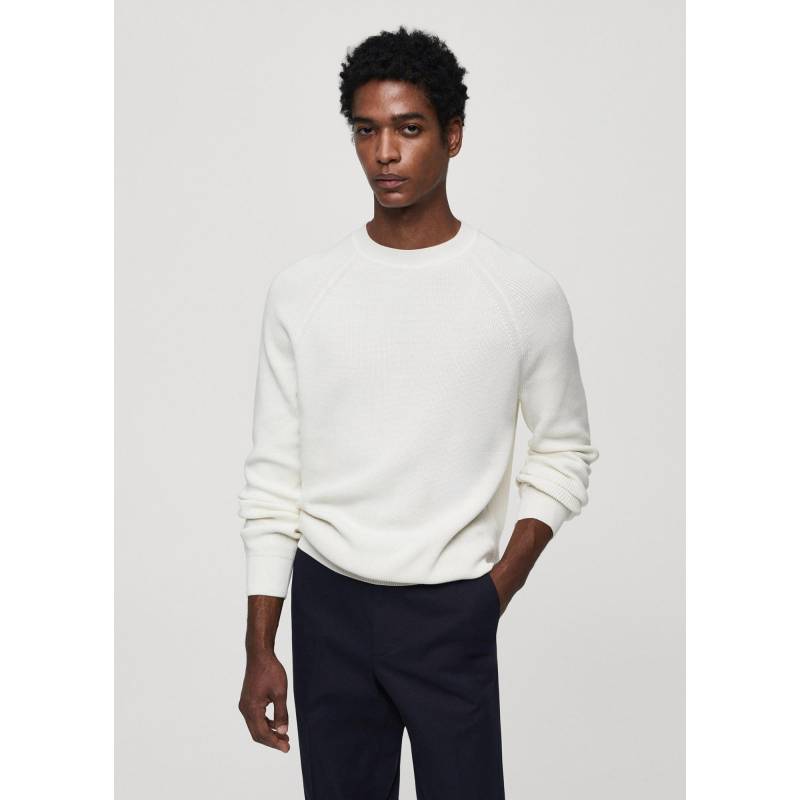 Sweatshirt Herren Offwhite 21 von Mango Man