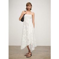 Asymmetrisches Kleid mit Stickereien Asymmetrisches Kleid mit Stickereien von Mango