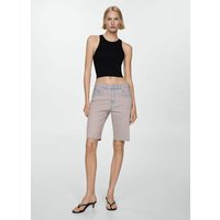 Jeans-Bermudashorts mit Washed-Out-Effekt von Mango