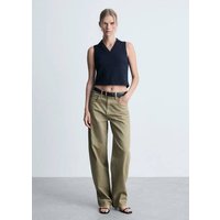 Baumwoll-Poloshirt in Cropped-Länge Baumwoll-Poloshirt in Cropped-Länge von Mango