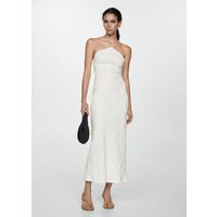 Besticktes Neckholderkleid von Mango