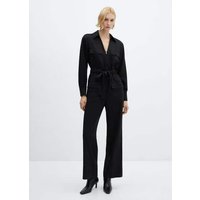 Cargo-Jumpsuit mit Reißverschluss von Mango