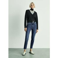 Comfort-Jeans mit hohem Bund Newmom von Mango