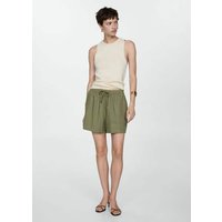 Fließende Shorts mit Schleife von Mango