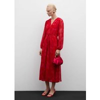 Geblümtes Kleid mit Knotendetail Geblümtes Kleid mit Knotendetail von Mango