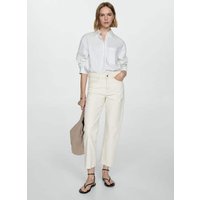 Gerade Jeans Blanca in Cropped-Länge von Mango