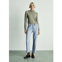 Gerade Jeans Blanca in Cropped-Länge von Mango