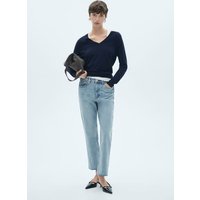 Gerade Jeans Blanca in Cropped-Länge von Mango