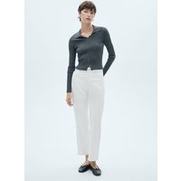 Gerade Jeans Blanca in Cropped-Länge von Mango