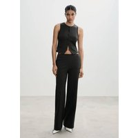 Gerade Hose aus Romanit-Jersey von Mango