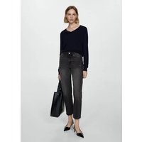 Gerade Jeans Blanca in Cropped-Länge von Mango