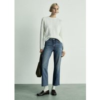 Gerade Jeans Blanca in Cropped-Länge von Mango