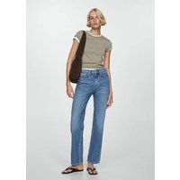 Gerade Jeans Matilda mit mittlerer Bundhöhe von Mango