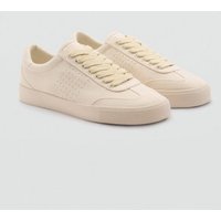 Geschnürte Canvas-Sneakers von Mango