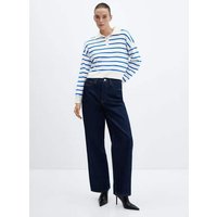 Gestreifter Pullover mit Polokragen Gestreifter Pullover mit Polokragen von Mango