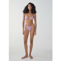 Gestreiftes Bikinioberteil von Mango