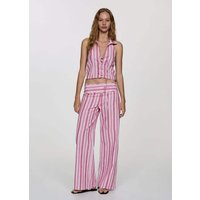 Gestreiftes Neckholder-Top Gestreiftes Neckholder-Top von Mango