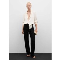 Gerade Hose mit Ziernähten Gerade Hose mit Ziernähten von Mango