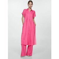 Hemdblusenkleid mit Schlitzen von Mango