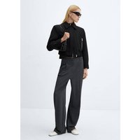 Crop-Jacke mit Schulterpolstern Crop-Jacke mit Schulterpolstern von Mango