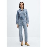 Jeans-Jumpsuit mit Reißverschluss von Mango