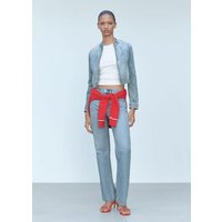 Jeansjacke mit Reißverschluss Jeansjacke mit Reißverschluss von Mango