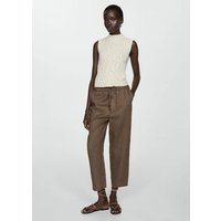 Jogger Pants aus 100 % Leinen von Mango