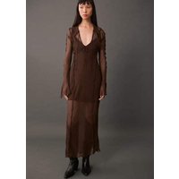 Ausgestelltes Chiffonkleid von Mango