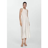 Gerafftes Trägerkleid von Mango