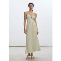 Langes Neckholderkleid von Mango