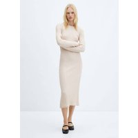 Kleid mit Rippmuster von Mango