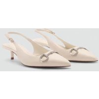 Kristallverzierte Sling Backs von Mango