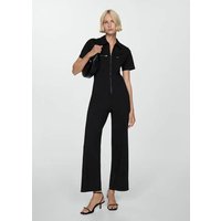 Langer Jumpsuit mit Brusttasche von Mango