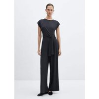 Langer Jumpsuit mit Schleife von Mango