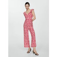 Langer Overall mit floralem Print von Mango