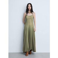 Asymmetrisches Tüll-Kleid mit Nähten von Mango