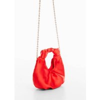 Satinierte Handtasche von Mango