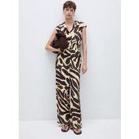 Animal-Print-Jumpsuit mit Taschen von Mango