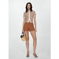 Gerade Strickshorts von Mango