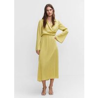 Satiniertes Hemdkleid von Mango