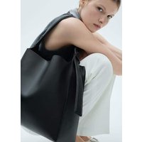 Shopper Bag mit Schnallendetail von Mango