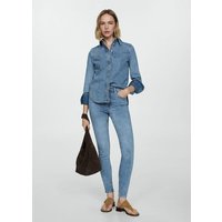 Skinny Jeans mit hohem Bund von Mango