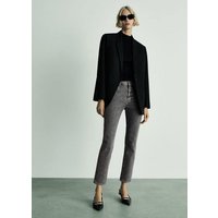 Slim-Crop-Jeans in Wachsoptik Claudia von Mango