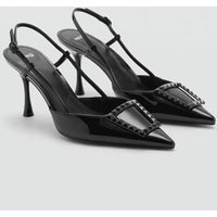 Slingpumps aus Lackleder von Mango