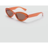 Sonnenbrille mit ovaler Fassung von Mango